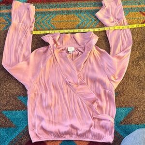 a new day Ruffled Blouse in Light Pink